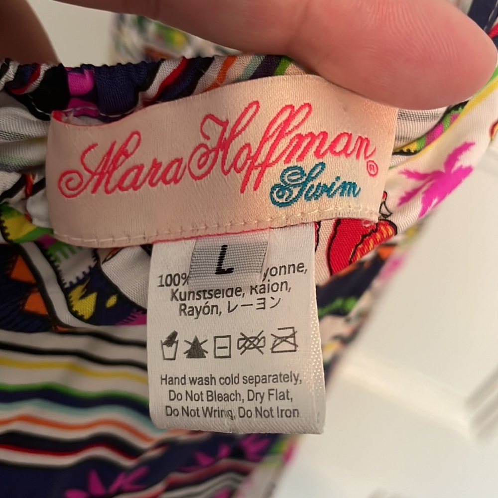 Parrot Maxi Cover-Up - Mara Hoffman - size L - Picture 5 of 6